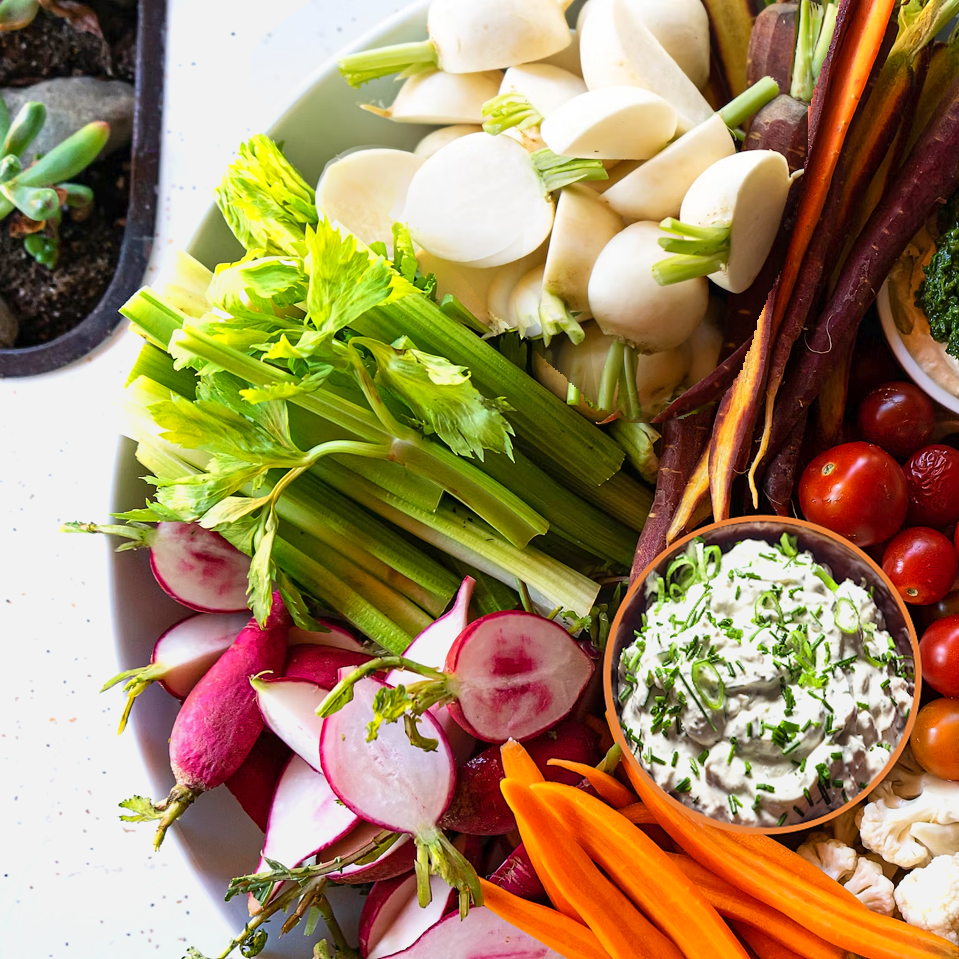 Mock Sour Cream and Chive Dip