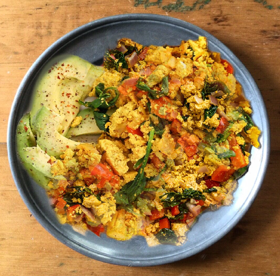 Southwest Tofu Scramble