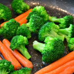 Broccoli and carrots