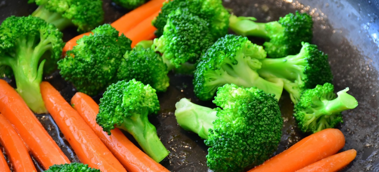 Broccoli and carrots